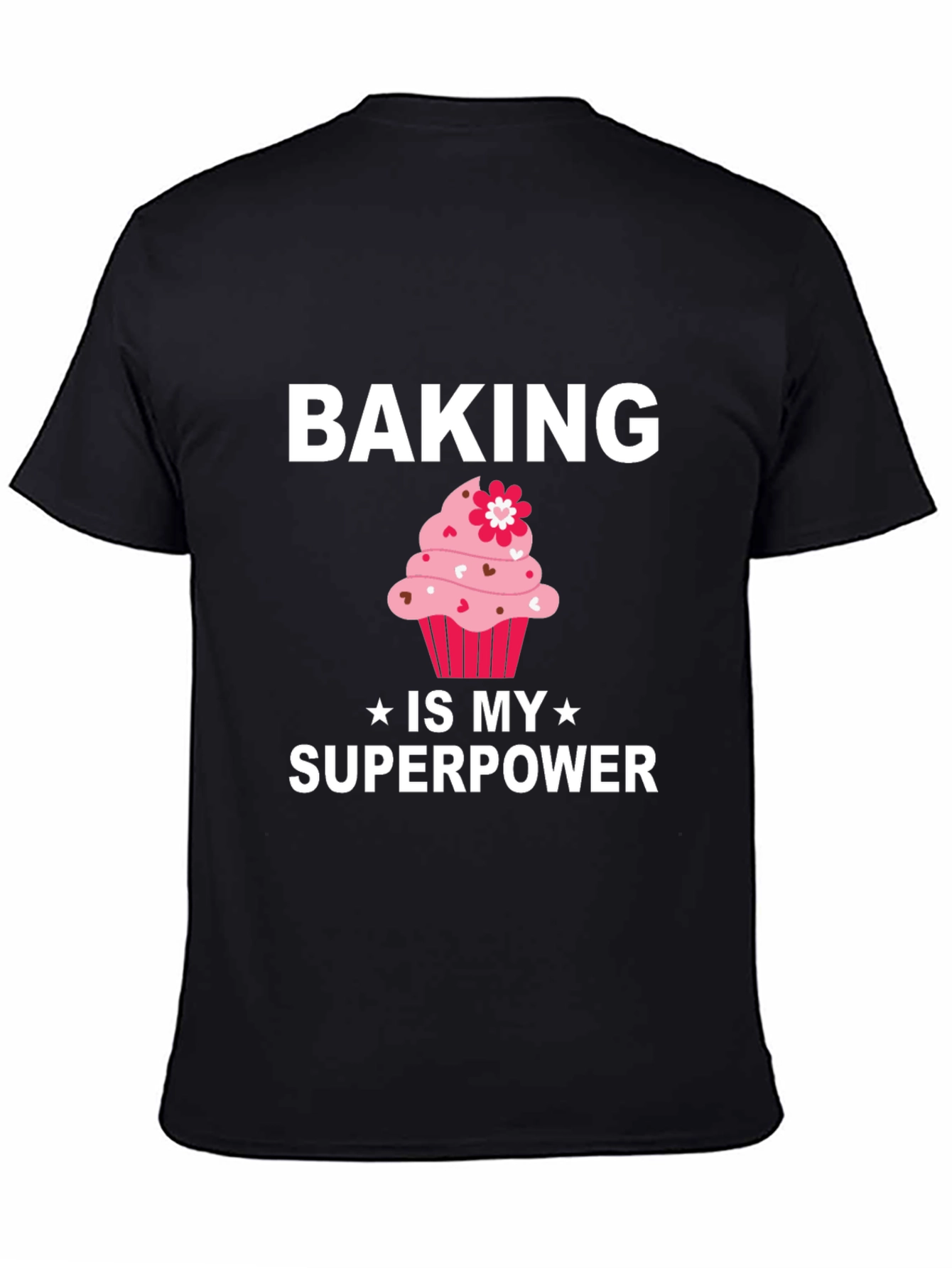 Baking is My Superpower T-Shirt Cupcake Tee
