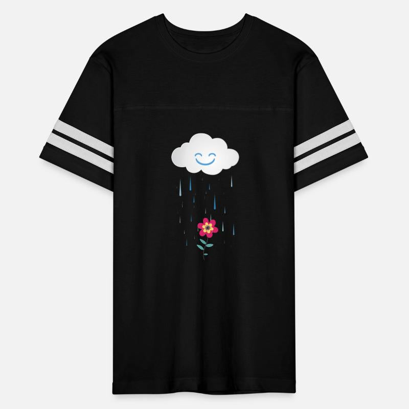 Smiling Cloud Watering Flower