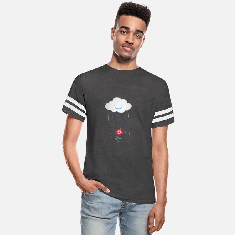 Smiling Cloud Watering Flower