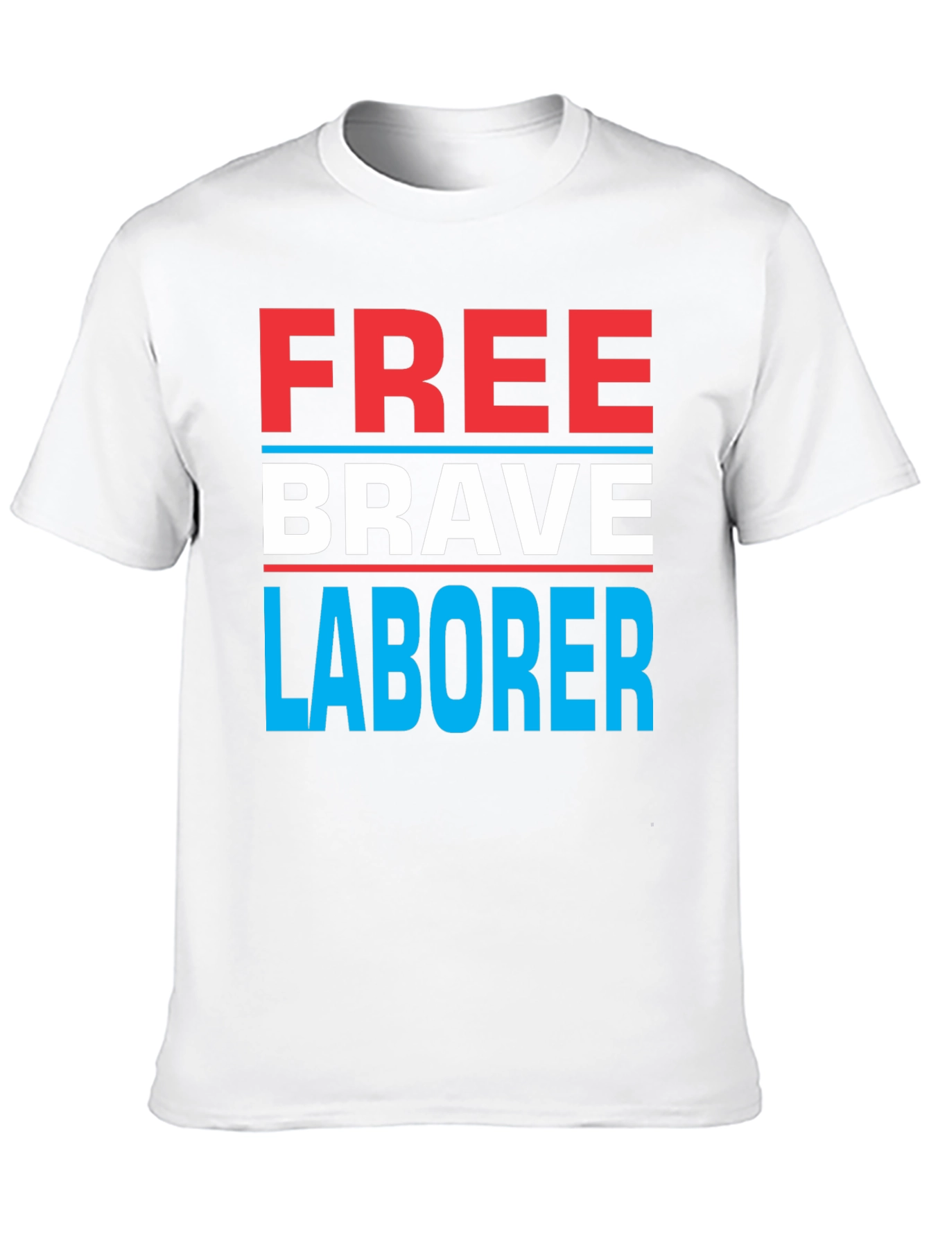 Free Brave Laborer Graphic Tee