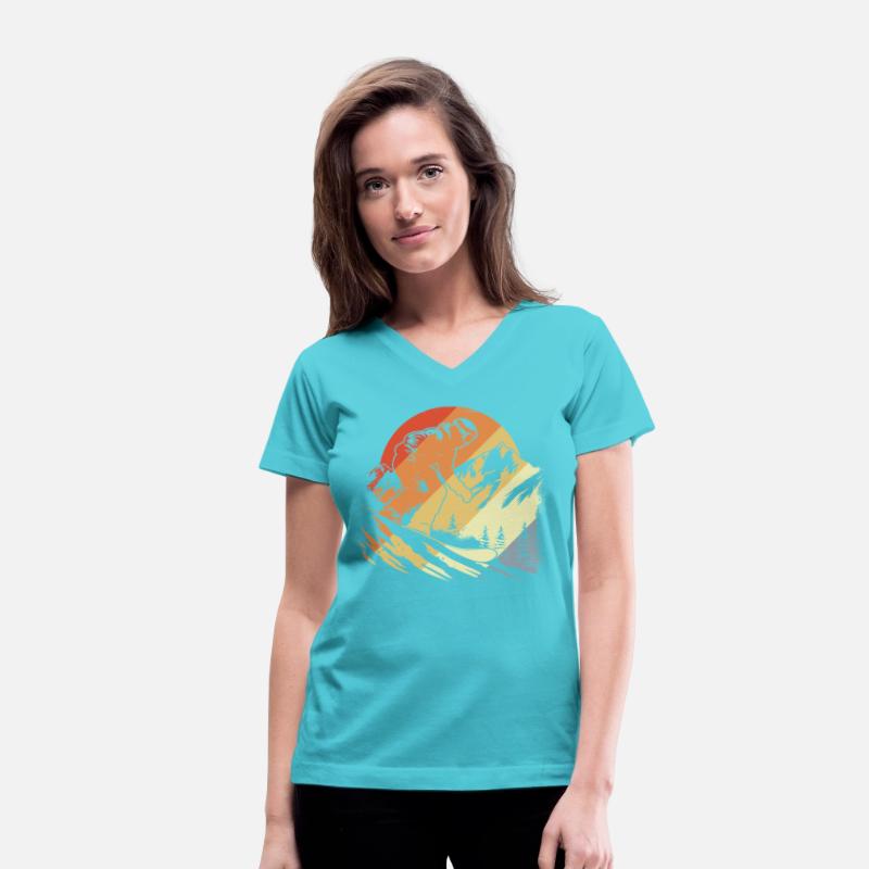 Snowboarder Vintage Look