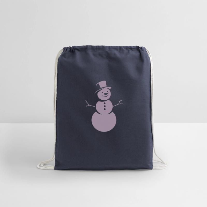 Snowman Silhouette Design