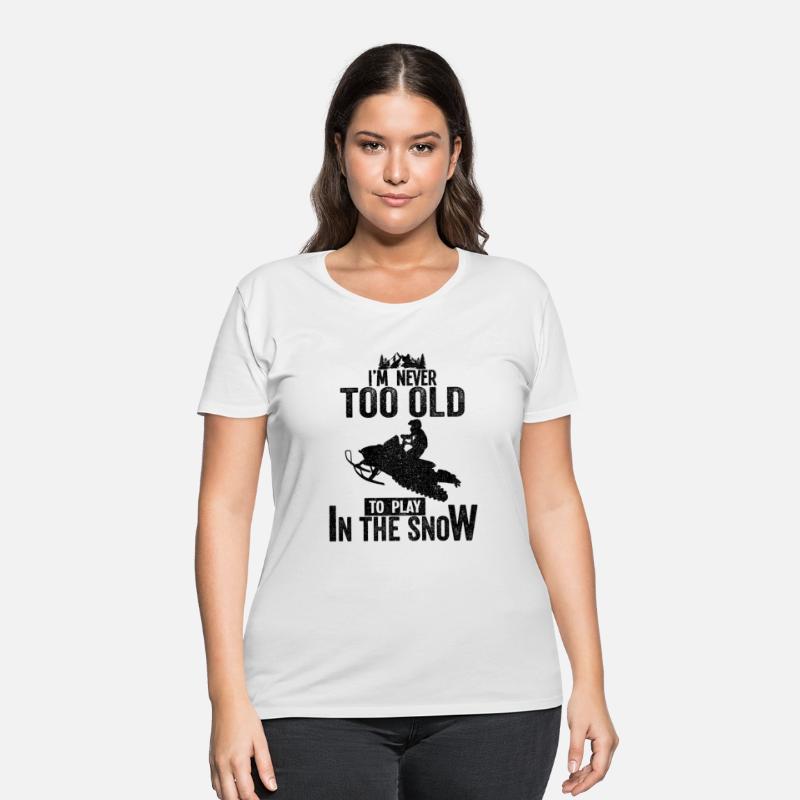 Snowmobile Ride T-Shirt Snowmobiling Riding Snow