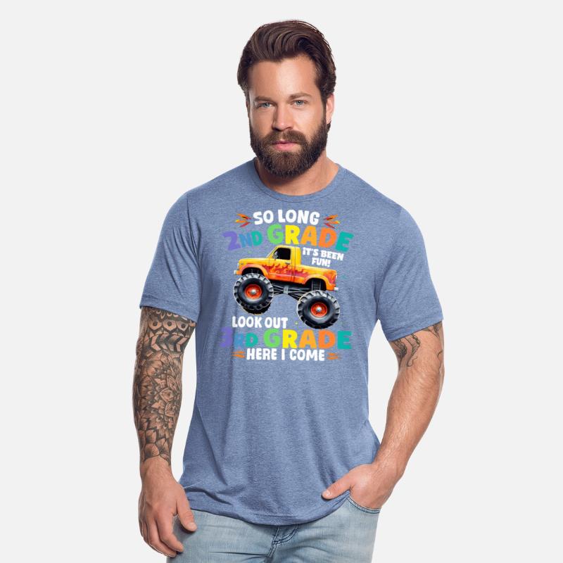 So Long 2nd Grade Graduation Monster Truck