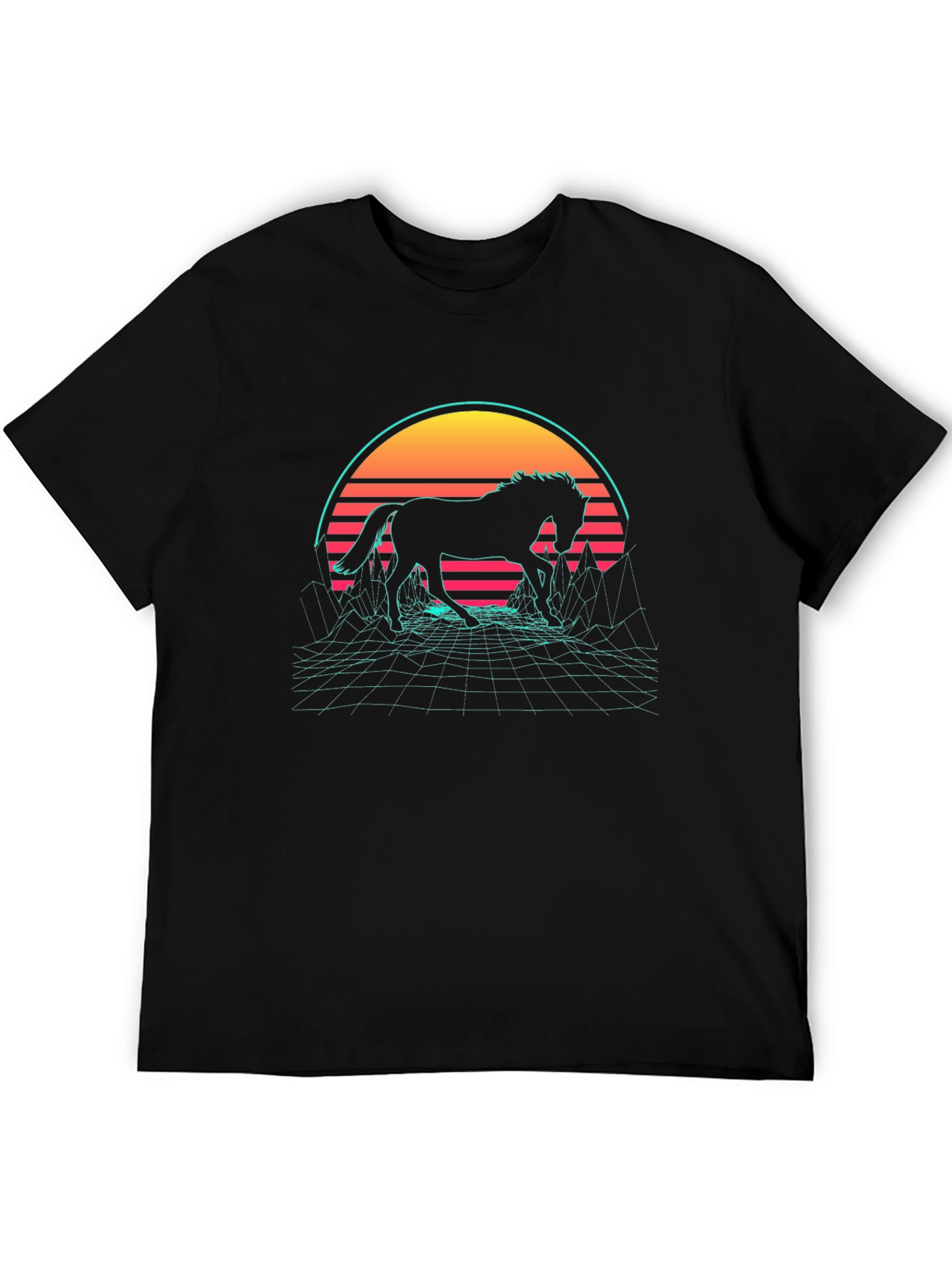Retro Horse Graphic T-Shirt