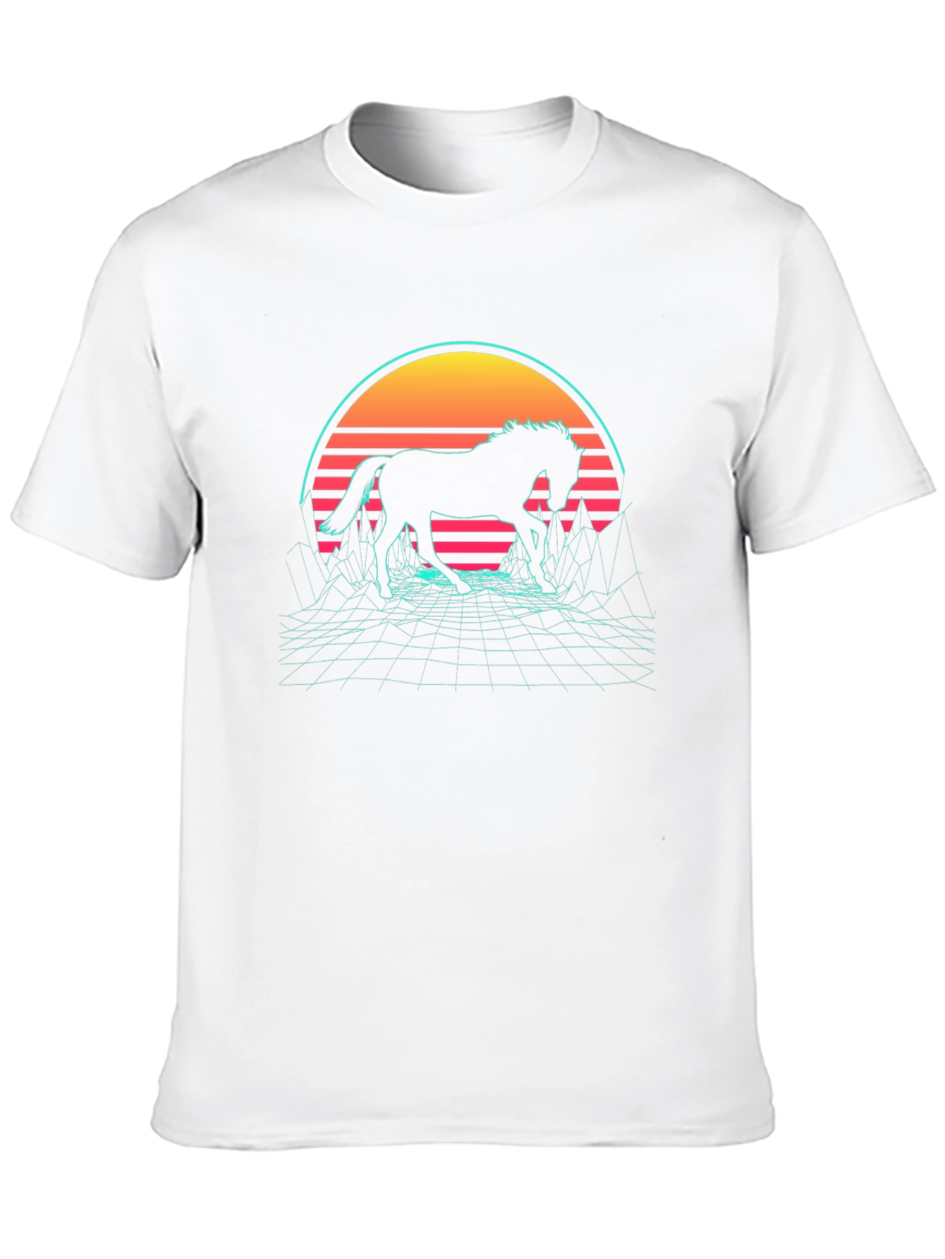 Retro Horse Graphic T-Shirt