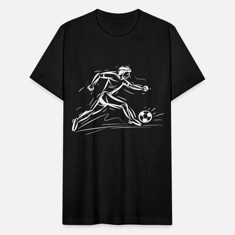 Soccer Player Graphic