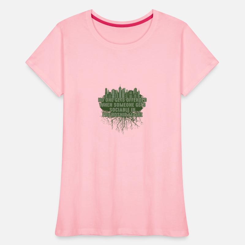 Someone Sociable in Friendship Maine Pun ME Joke