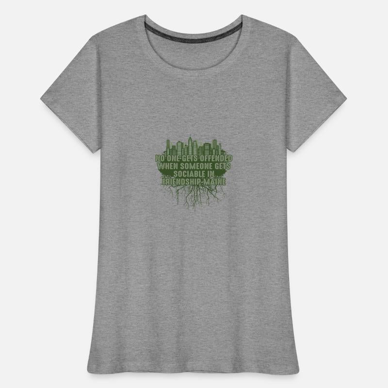 Someone Sociable in Friendship Maine Pun ME Joke