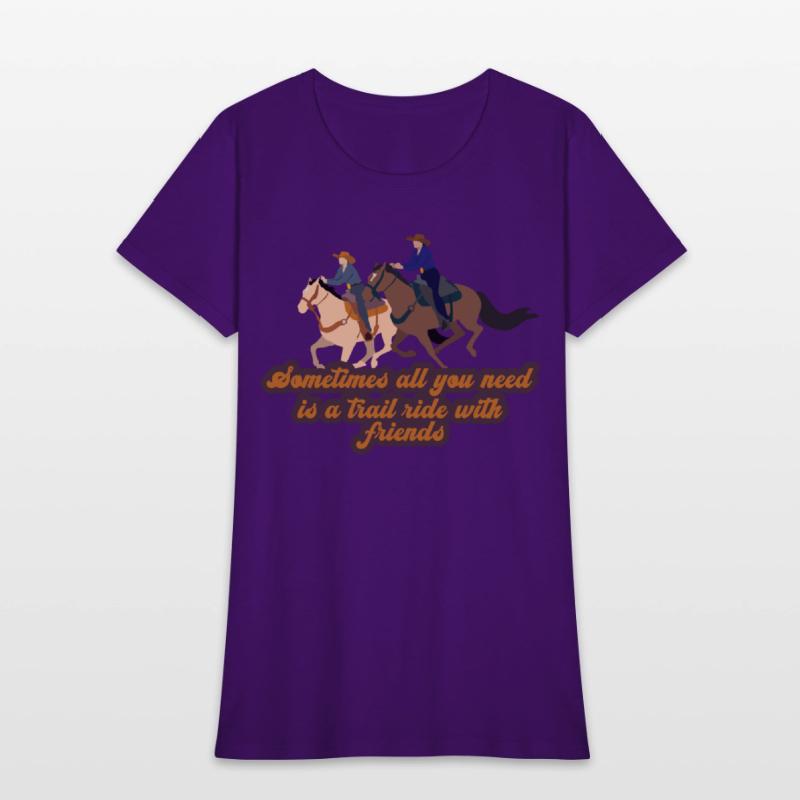 Sometimes all you need is a trail ride with friend