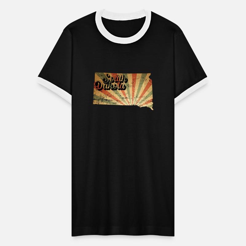 South Dakota Map USA America