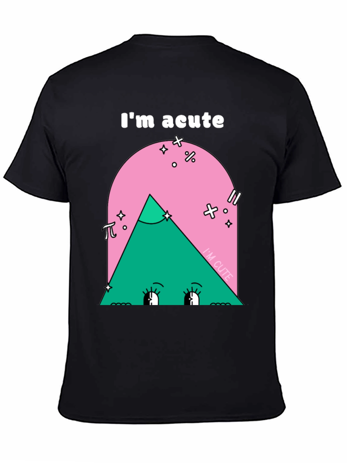 Funny Math Pun T-Shirt - Im Acute