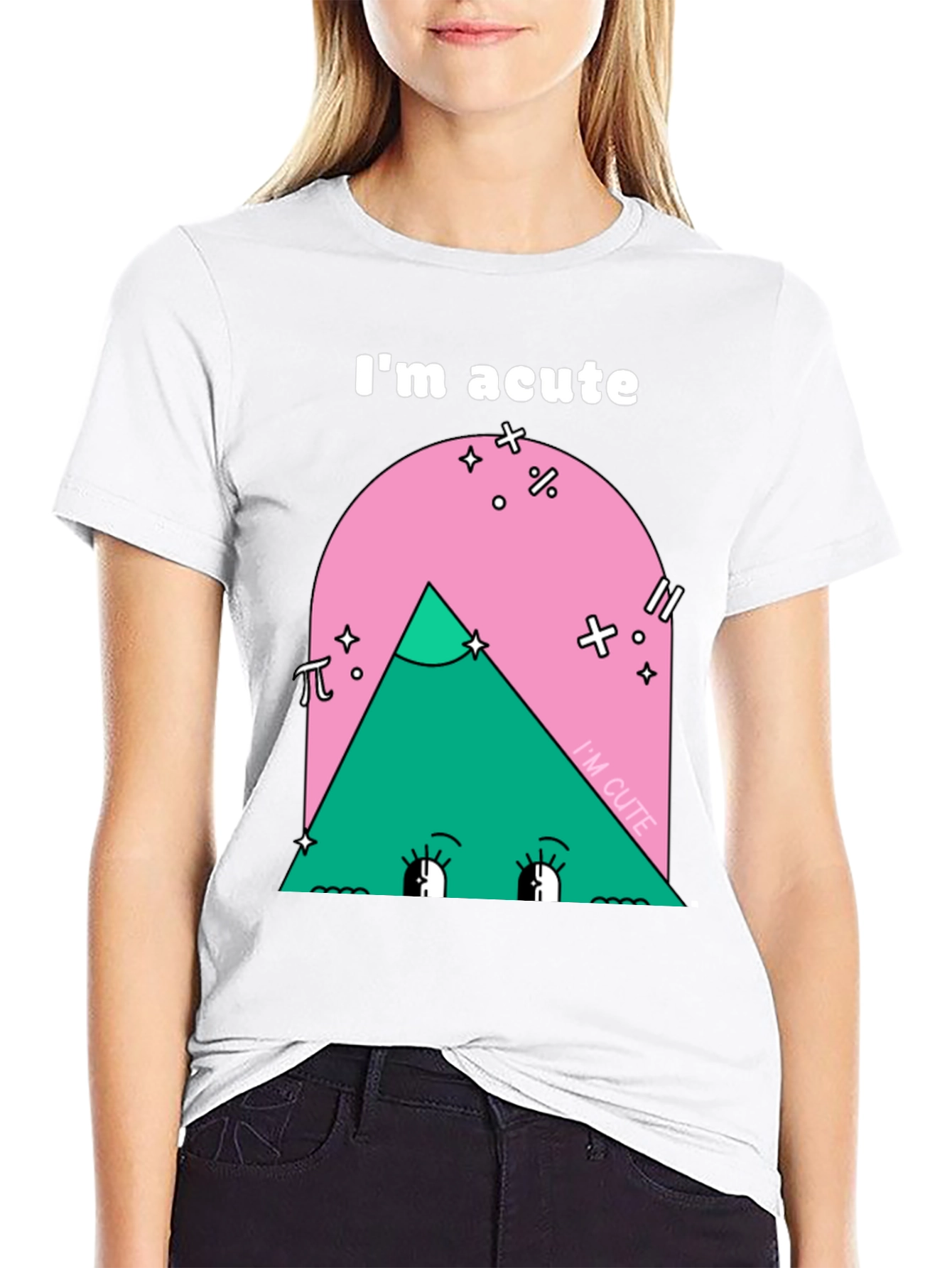 Funny Math Pun T-Shirt - Im Acute