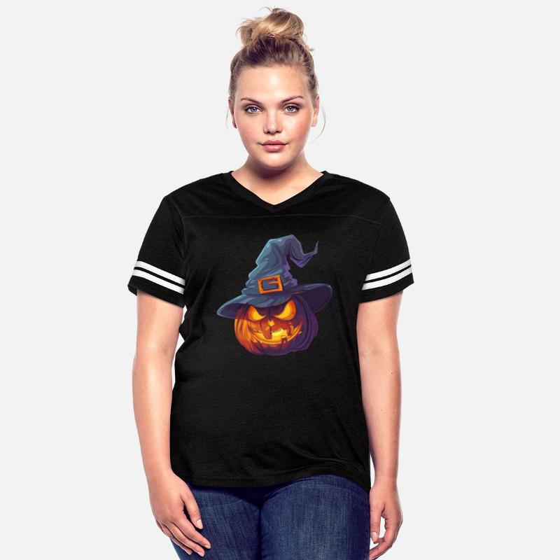 Spooky Jack-o'-Lantern Adorned with a Witch's Hat