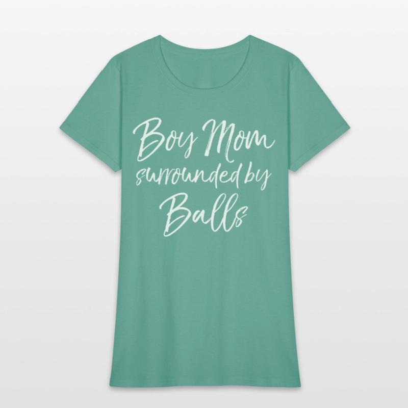 Sports Mother's Day Mom Surrounded By Balls