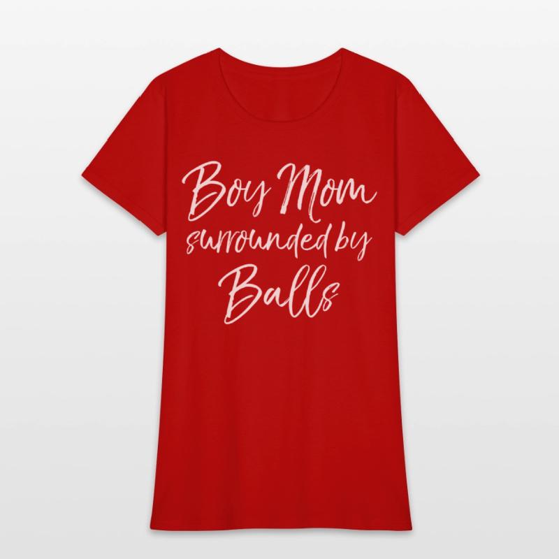 Sports Mother's Day Mom Surrounded By Balls