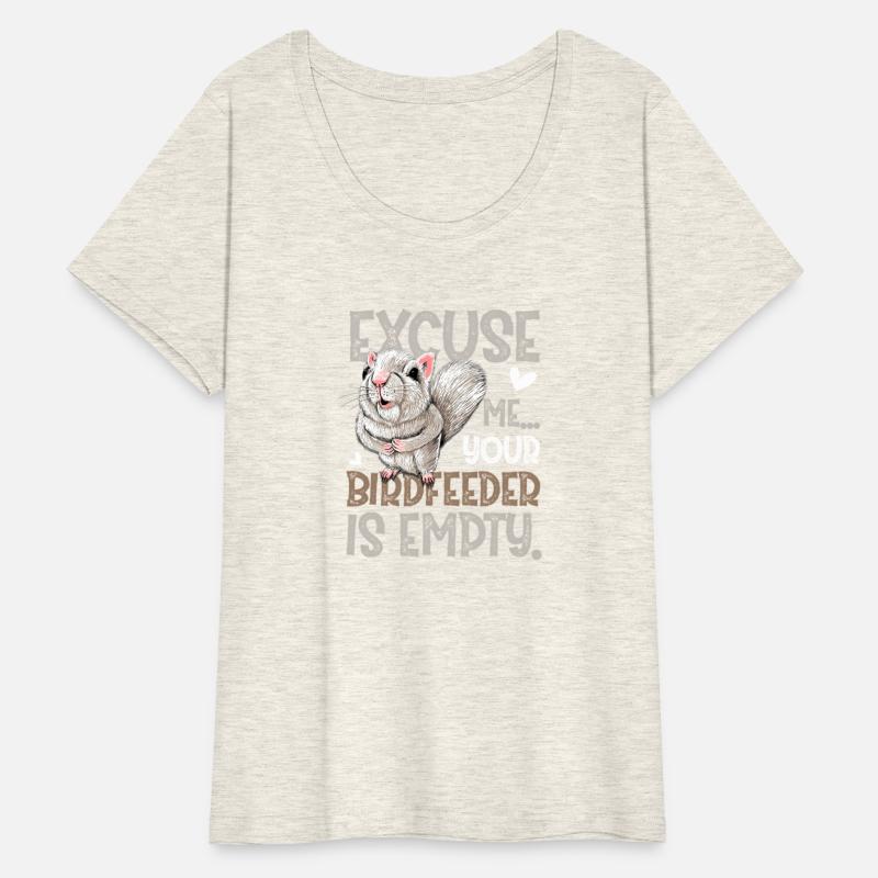 Squirrel Excuse Me Your Birdfeeder Is Empty