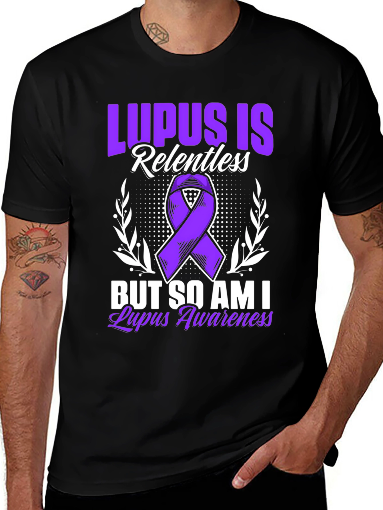 Lupus Awareness T-Shirt - Relentless Support