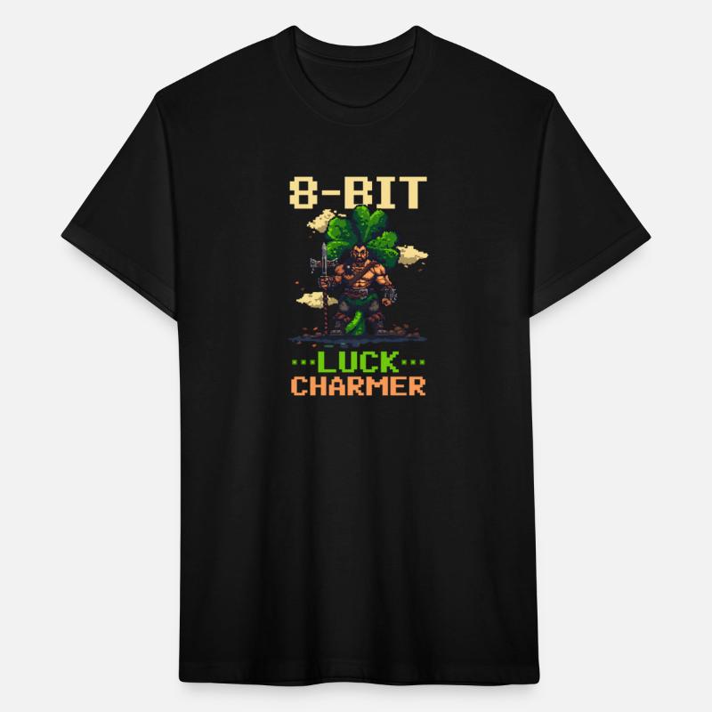 St. Patricks Day Gaming 8-Bit Luck Charmer