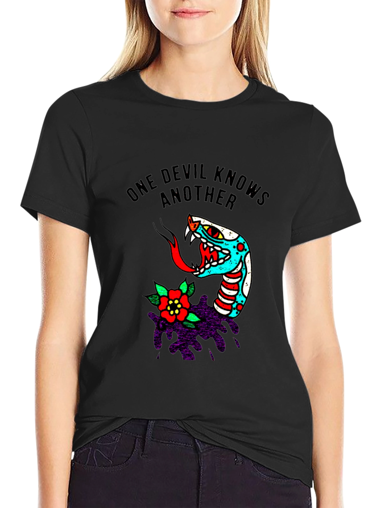 One Devil Knows Another Graphic Tee