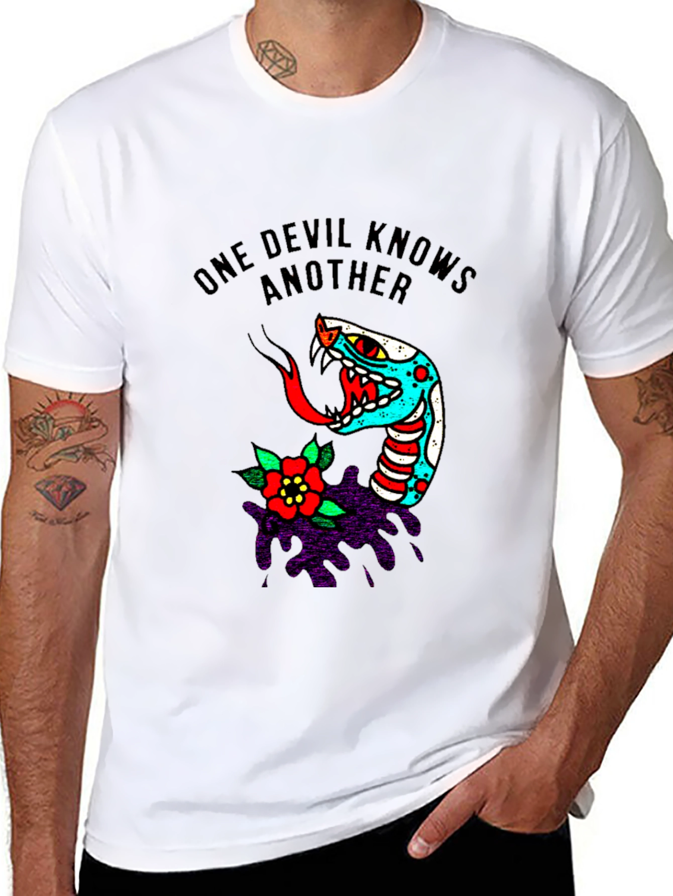 One Devil Knows Another Graphic Tee