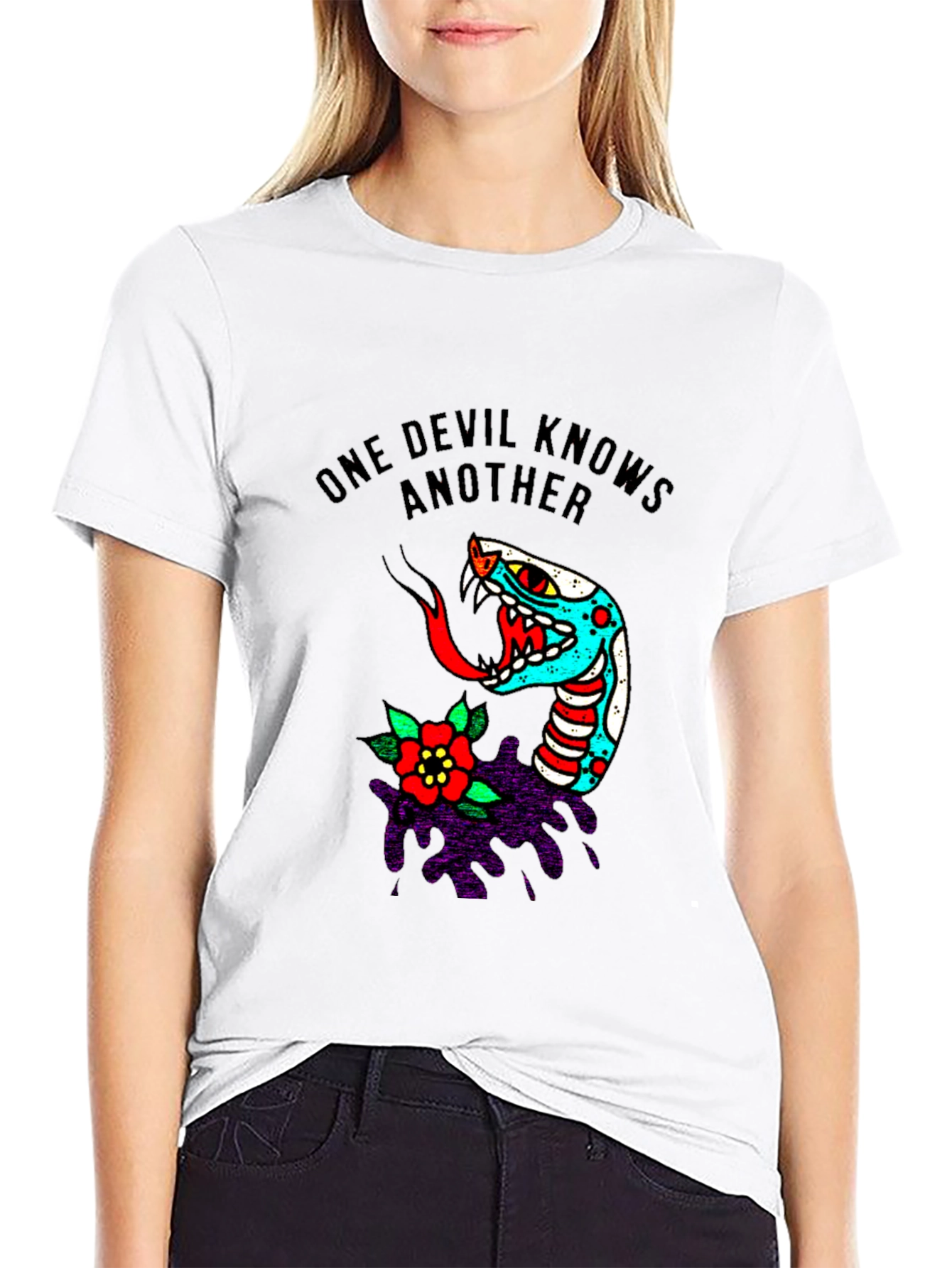 One Devil Knows Another Graphic Tee