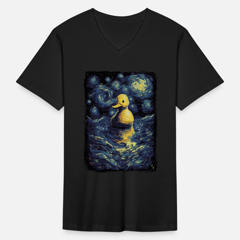 Starry Night Rubber Duck