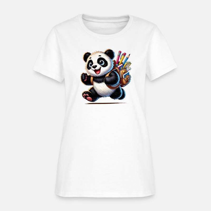 Start of school with a panda: Panda for school