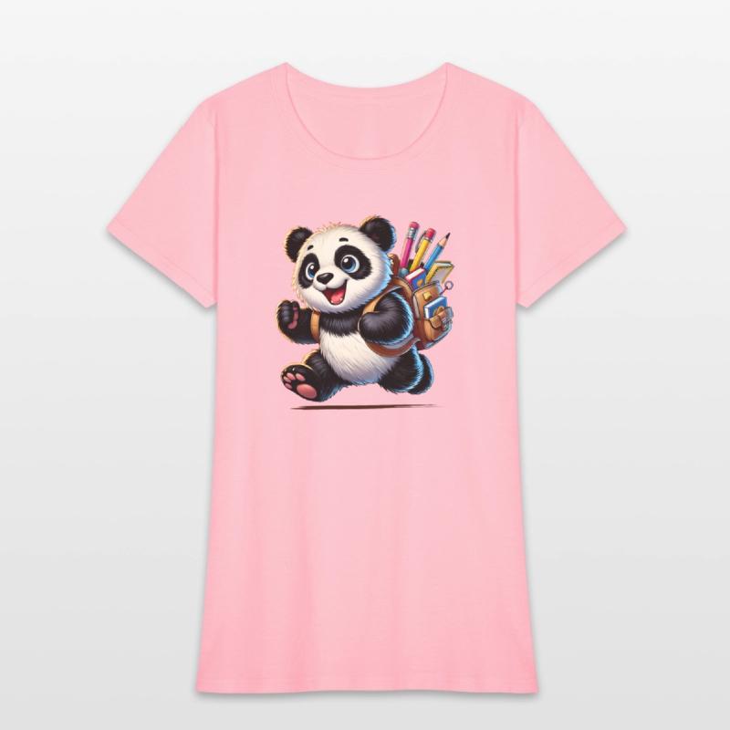 Start of school with a panda: Panda for school