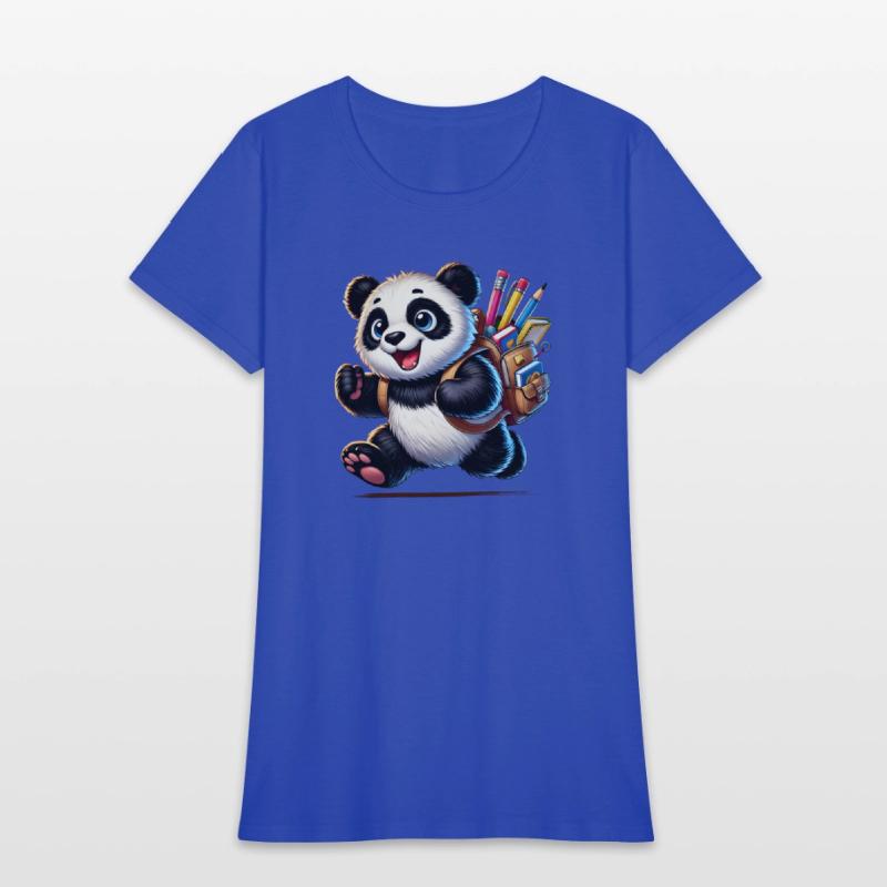 Start of school with a panda: Panda for school