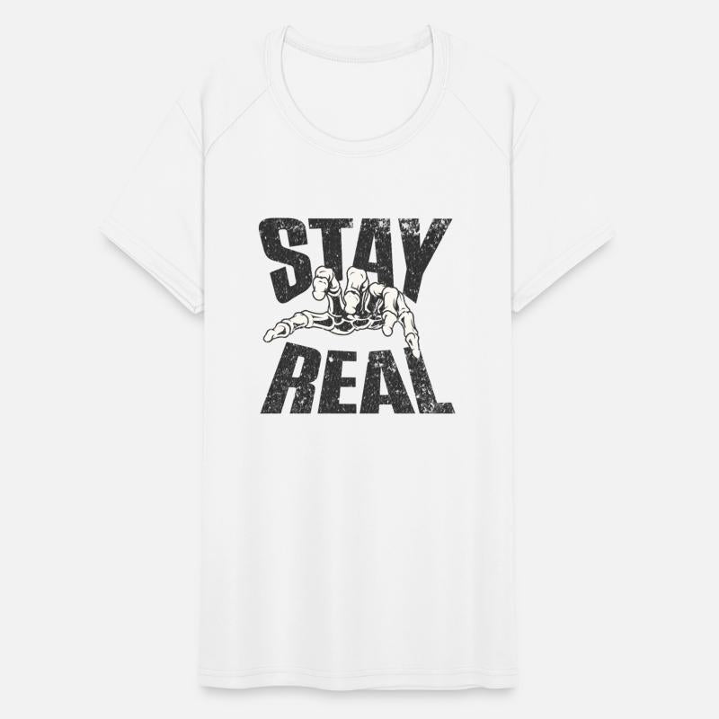 Stay Real Skeleton Hand – Gothic Punk Streetwear