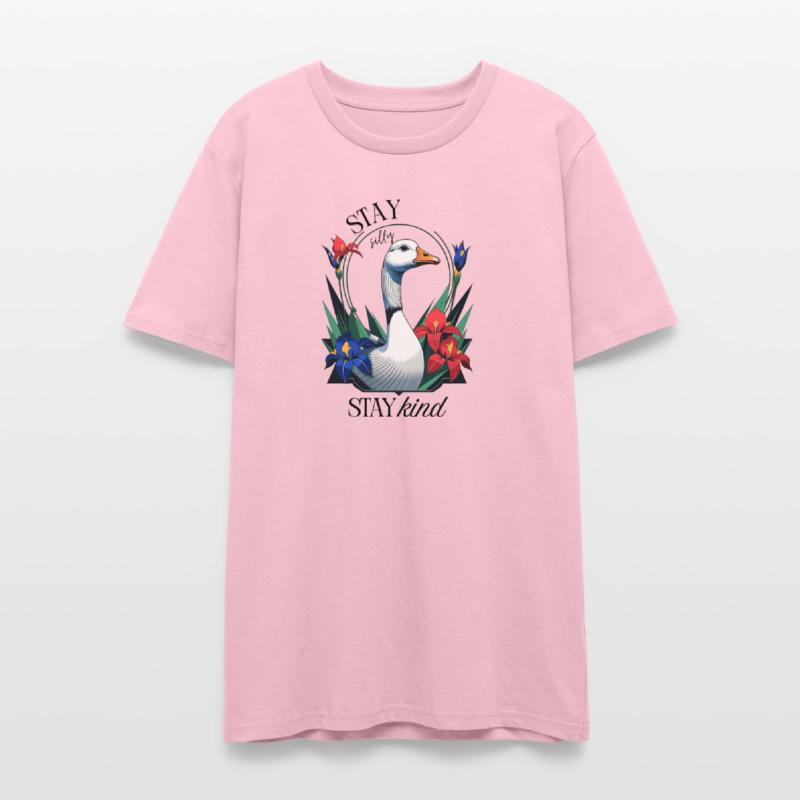 Stay Silly, Stay Kind - Funny Floral Cottage Goose