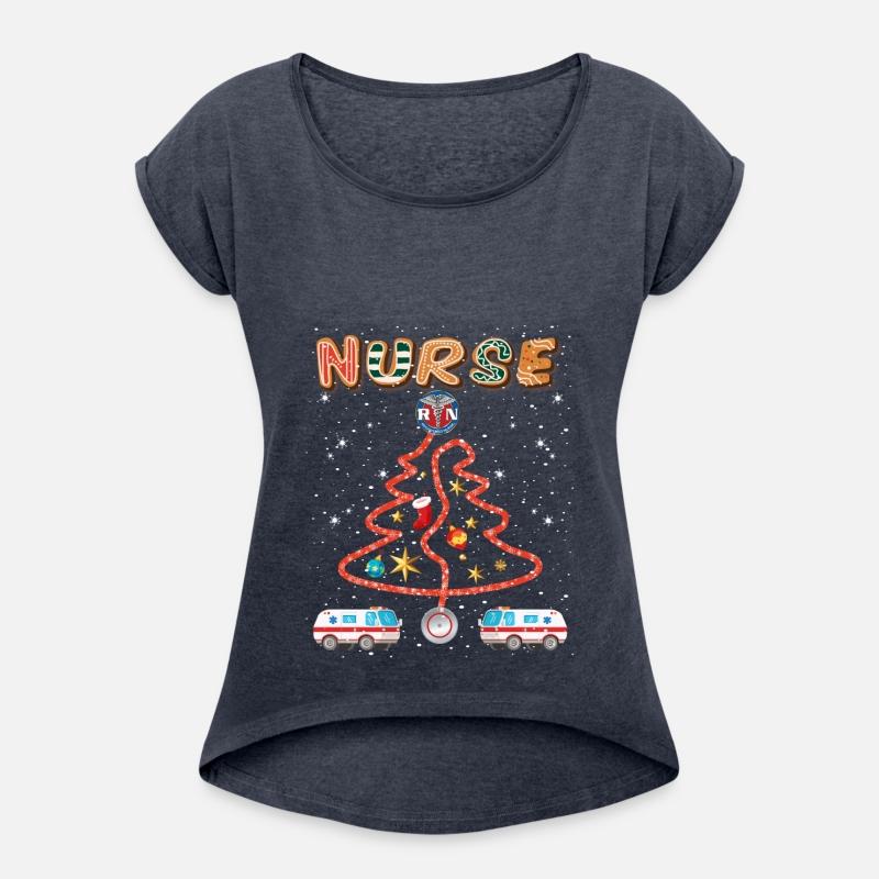 Stethosope Christmas Pine Tree Registered Nurse