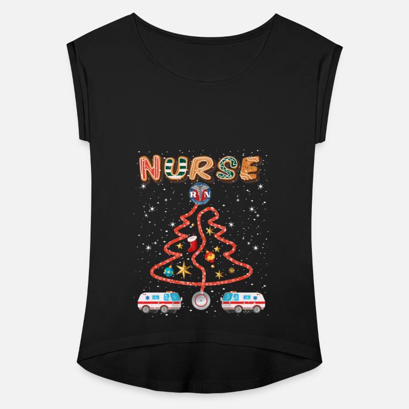 Stethosope Christmas Pine Tree Registered Nurse