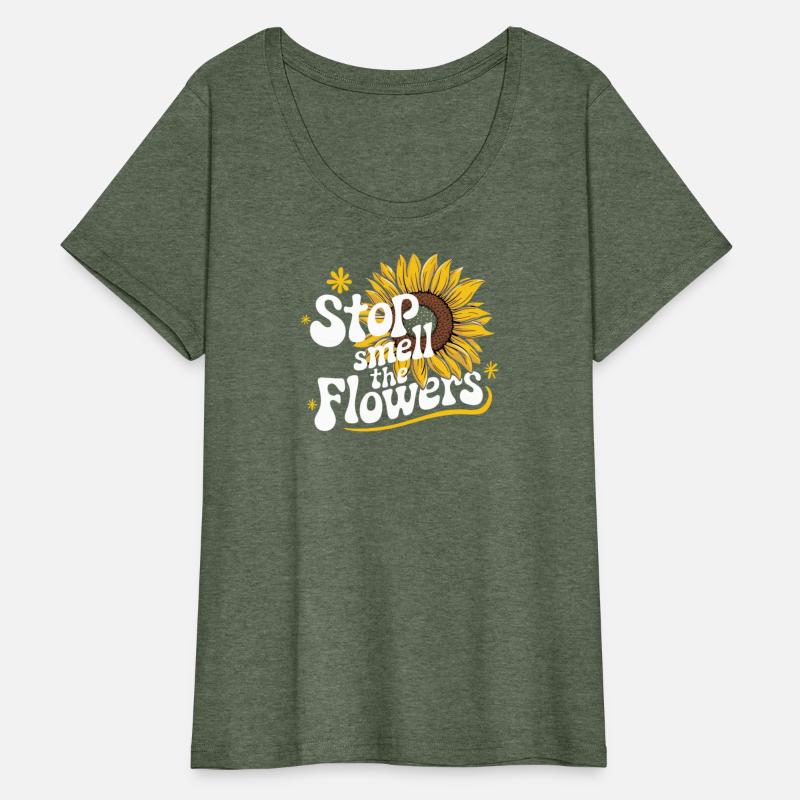 Stop & Smell the Flowers – Inspirational Sunflower