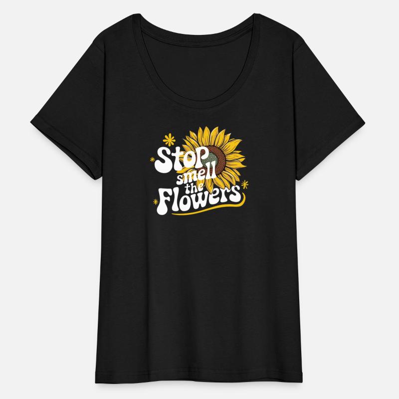Stop & Smell the Flowers – Inspirational Sunflower