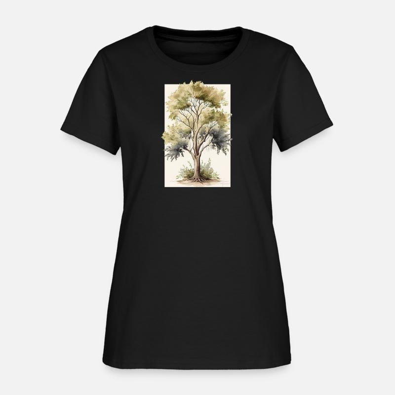 Stunning Watercolor Ash Tree Art