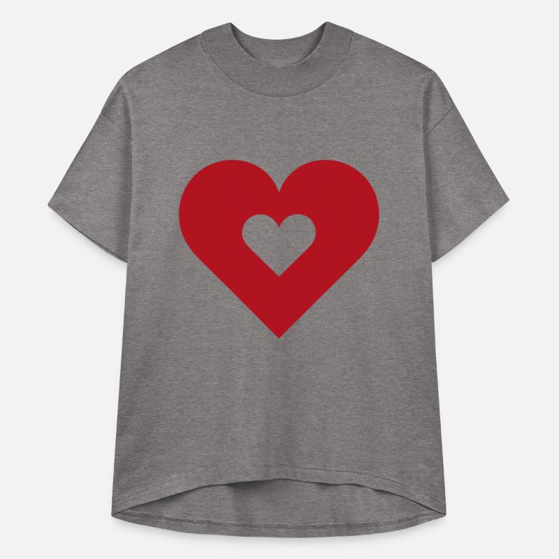 Stylish Red Heart Valentine's Day Love