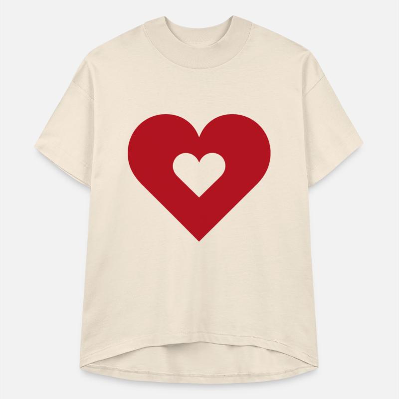 Stylish Red Heart Valentine's Day Love