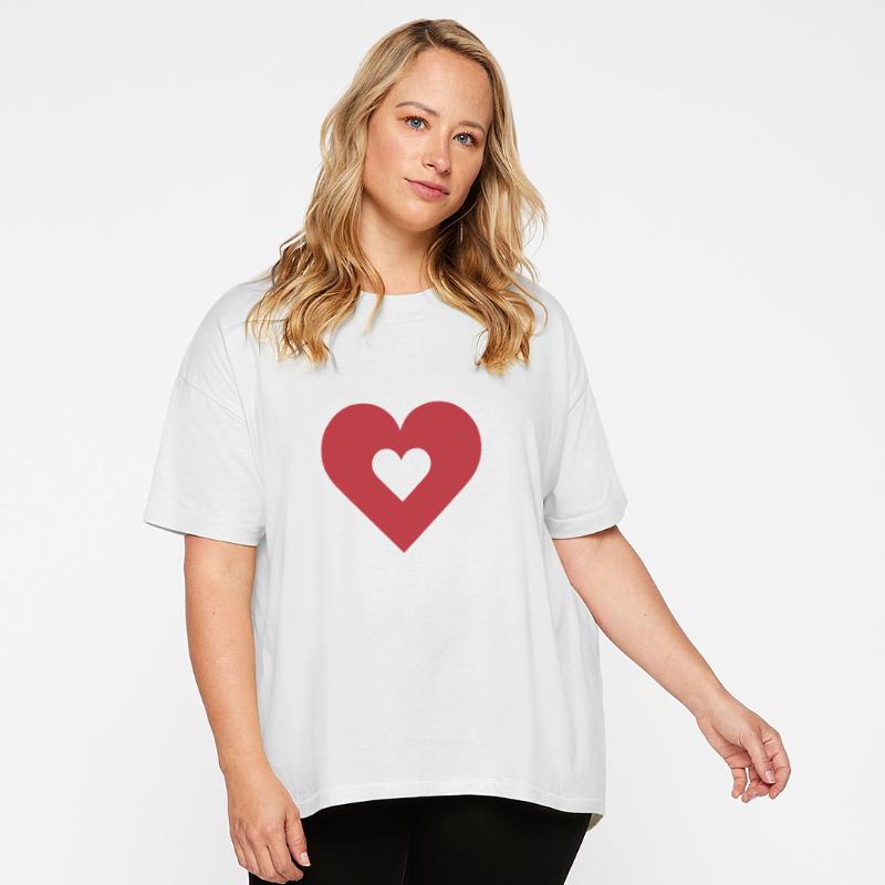 Stylish Red Heart Valentine's Day Love