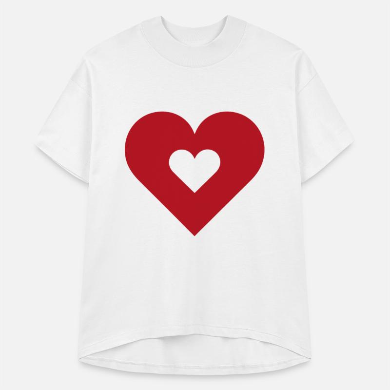 Stylish Red Heart Valentine's Day Love