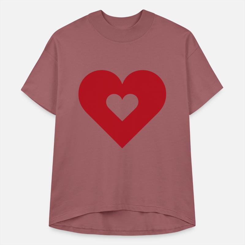 Stylish Red Heart Valentine's Day Love