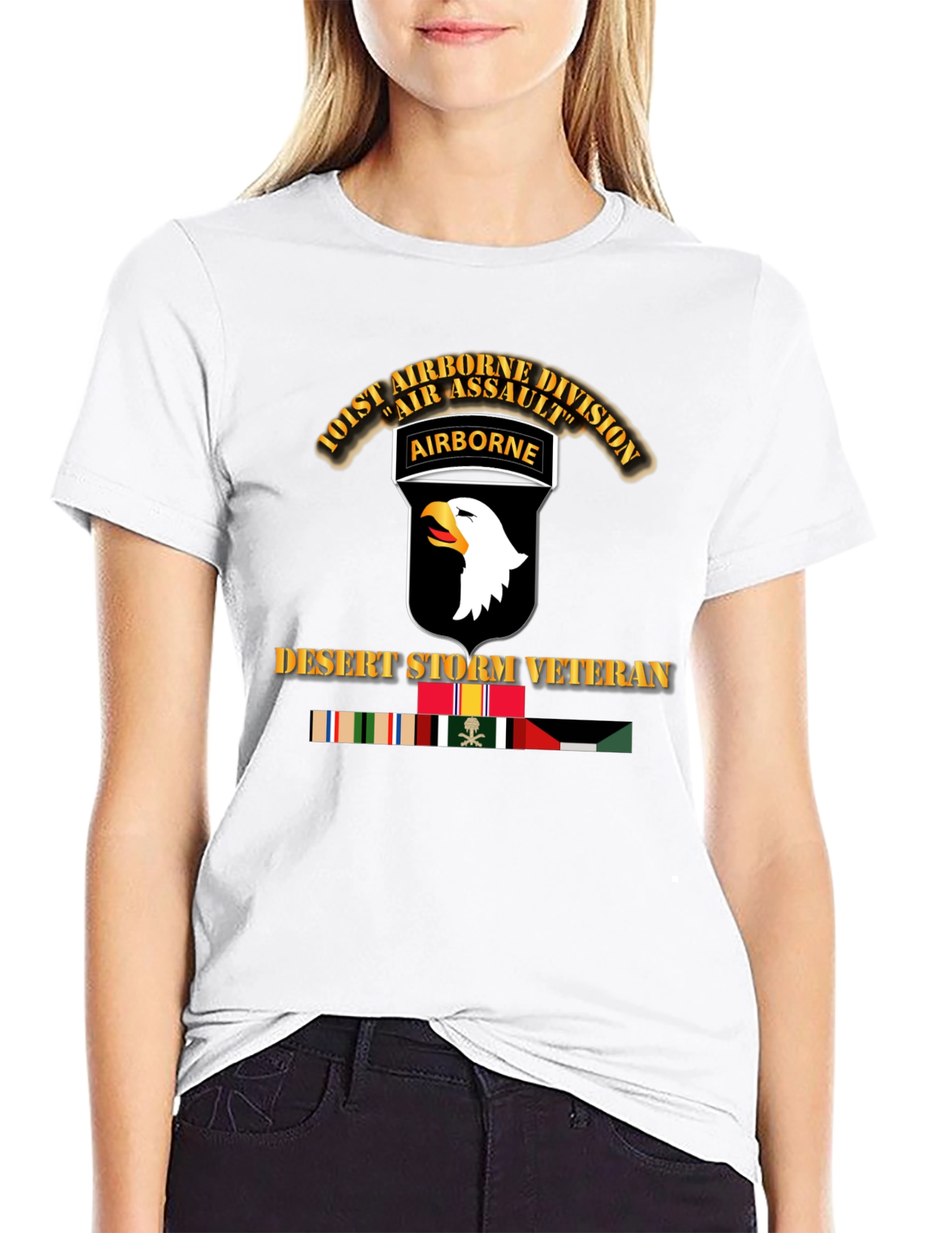 101st Airborne Desert Storm Veteran T-Shirt