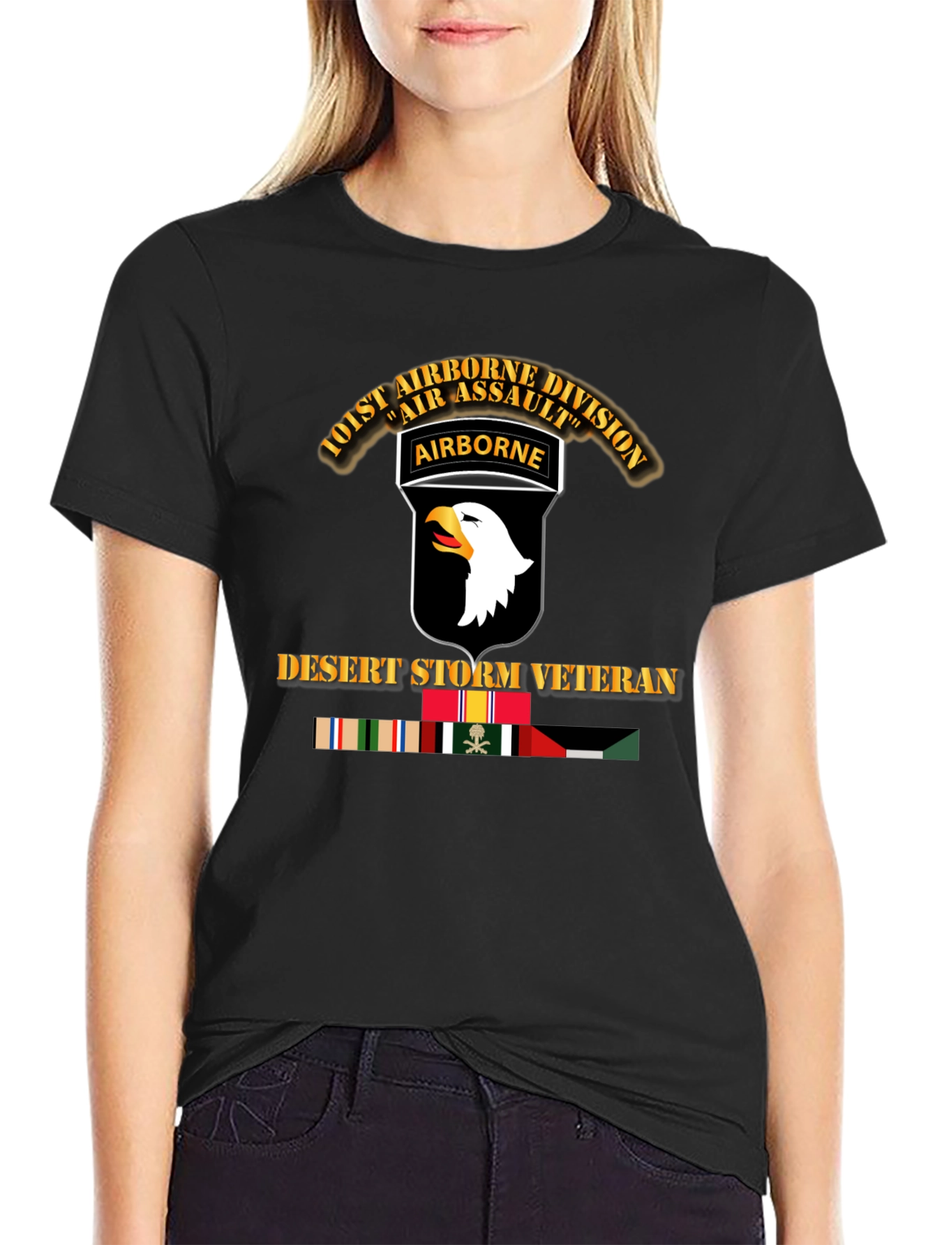 101st Airborne Desert Storm Veteran T-Shirt