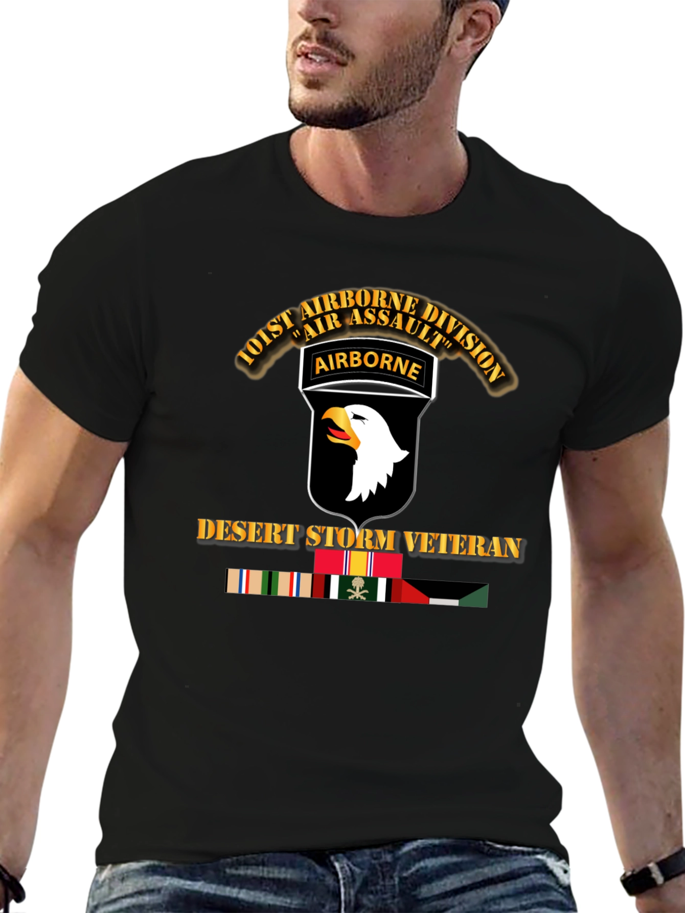 101st Airborne Desert Storm Veteran T-Shirt