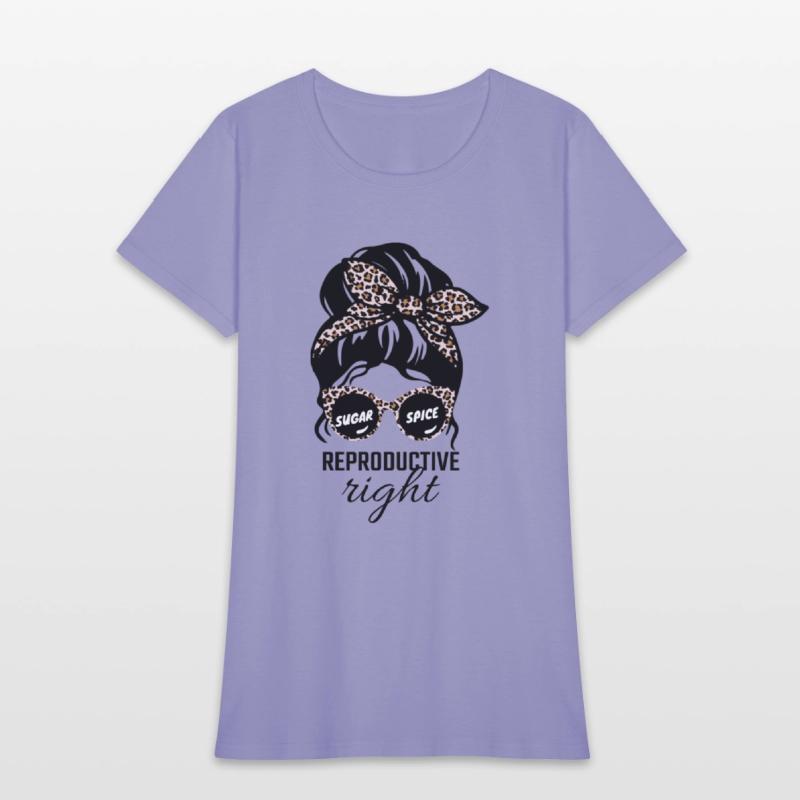 Sugar And Spice And Reproductive Rights Messy Bun