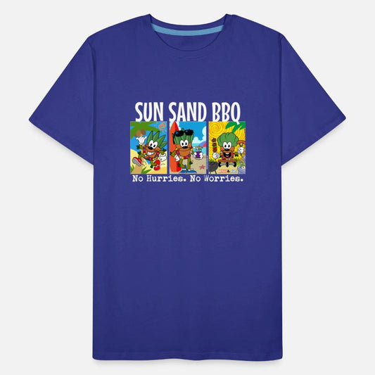 Sun Sand BBQ - Dark Background