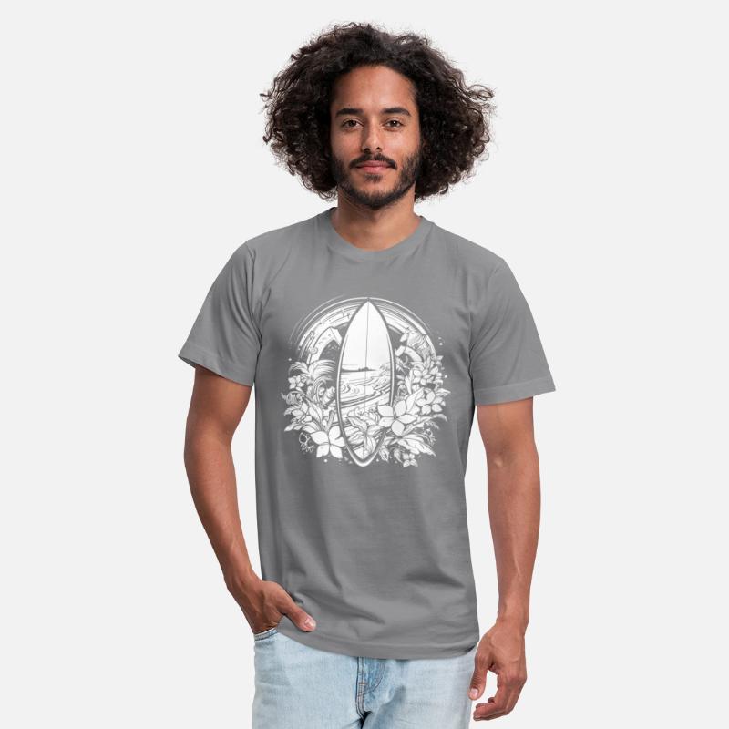 Surfboard Comic Style