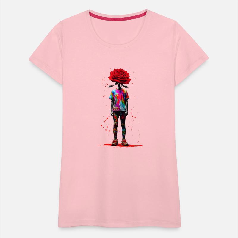 Surreal Digital Art Featuring Person With Rose