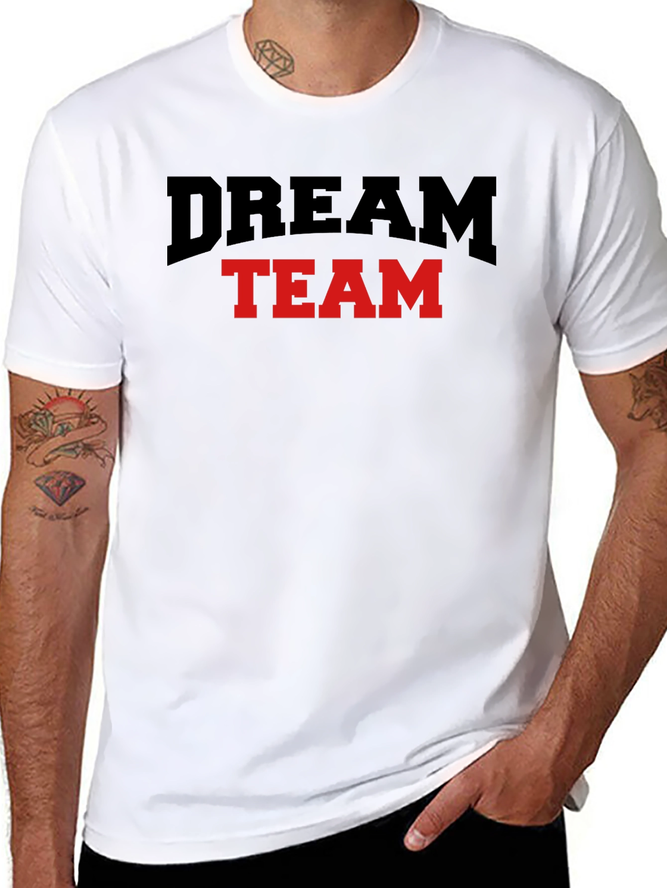 Dream Team Graphic Tee - Black